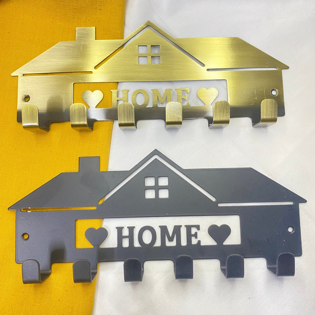 Dollhouse Wall Hooks Plate for Keys, Hangers, Towels 1:12 Scale Miniature  Metal