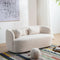 Cozy Upholstered 2-Seater Loveseat with Pillows/Sofa for Living Room