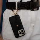 iPhone 15 Pro Wallet Case Multi-functional Design, Chic Crossbody & Wristlet Straps By VC