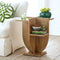 Rustic End Table For Living Room By Miza