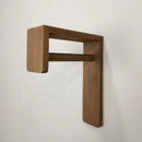 Wall Mounted Wooden Cloth Hanger By Miza