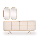 Versatile Modernity Console Table Featuring Functional Storage Design