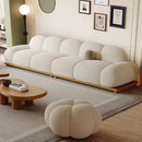 Luxurious Pumpkin-Themed Sofa Set Perfect for Living Room