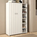 Two-Door Cabinet With Open Shelves By Miza