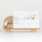 Wood 4-Shelf Truck-Shaped Kids Bookcase with Open Storage By Miza