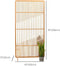 Portable Freestanding Wall Divider Scandinavian Room Divider Screen for Home Office Decorative Wall Divider