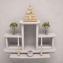 A Tranquil Space for Meditation, Prayer, and Inner Reflection for Home Garden Living Room Decor