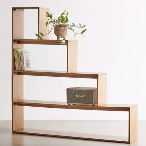 Step Bookshelf / Ladder Wooden Display Unit By Miza