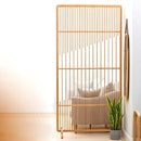 Portable Freestanding Wall Divider Scandinavian Room Divider Screen for Home Office Decorative Wall Divider