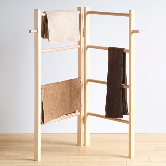 Folding Towel Hanger Rack By MIZA