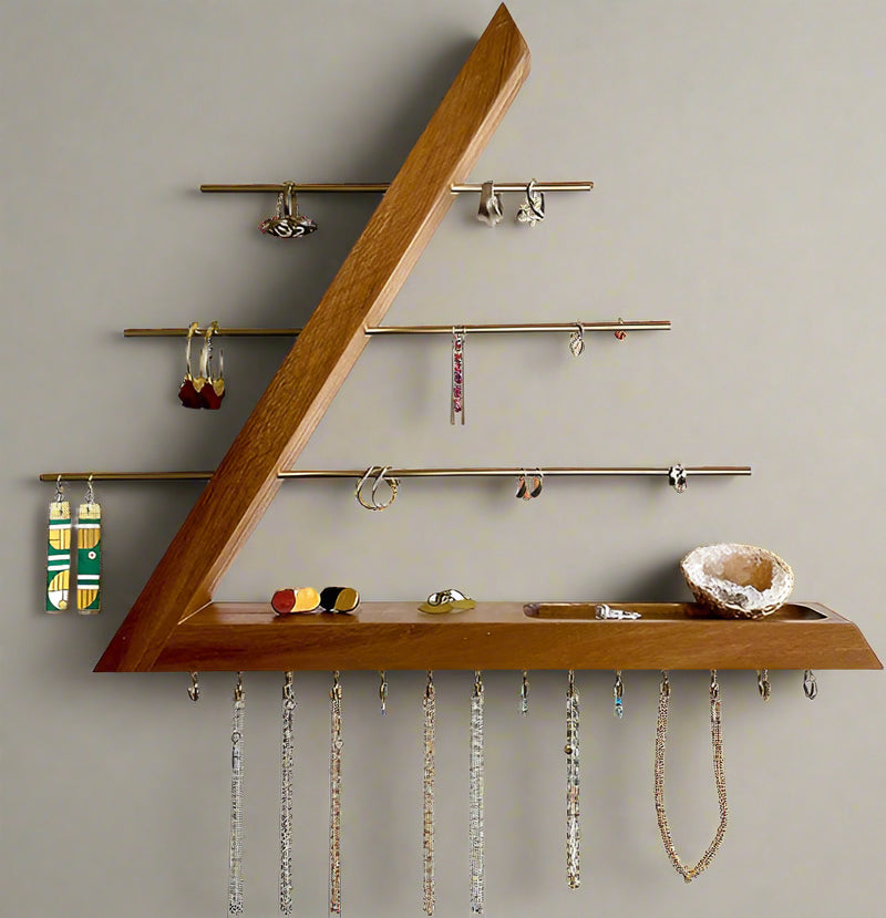 Wall Mount Floating Jewelry Holder By Miza