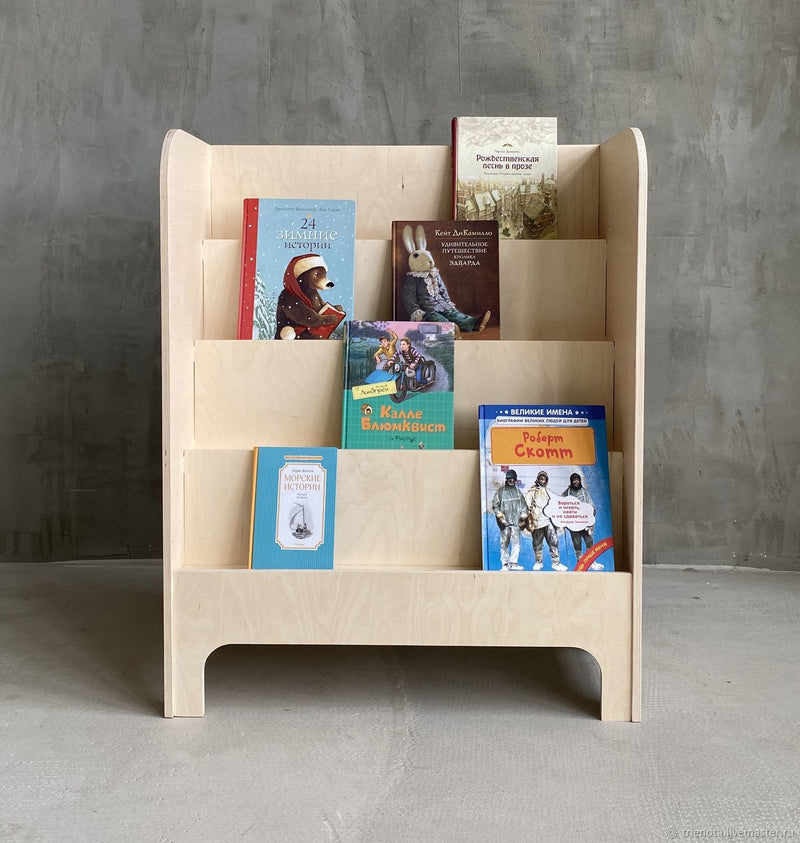 Elevated Book Storage Rack for Kids By Miza