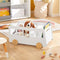 Children's Bookcase With Wheels By Miza