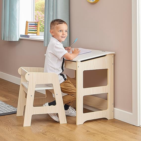 Scandi Study Desk For Kids By Miza