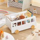 Children's Bookcase With Wheels By Miza