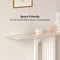 Modern Narrow Wood White Console Table/Entryway Table