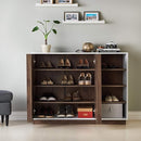 18 Pair Shoe Storage Cabinet By Miza