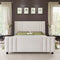 Classic Wingback King Bed Frame with Matching Headboard & Footboard