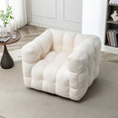 Premium Soft Touch Fabric 1 Seater Extremely Comfortable Arm Chair for Living Room