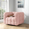 Premium Soft Touch Fabric 1 Seater Extremely Comfortable Arm Chair for Living Room