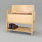 Hallway Shoe Storage Bench With Lid By Miza