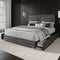 LuxeLoom Upholstered Storage Platform Bed