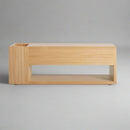 Go Forth Bench Bench And Shoe Rack For Hallways, Entryways By Miza