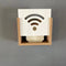 Wooden Decorative Wi-Fi Box / Wall Mounted Wi-Fi Router Organizer By Miza