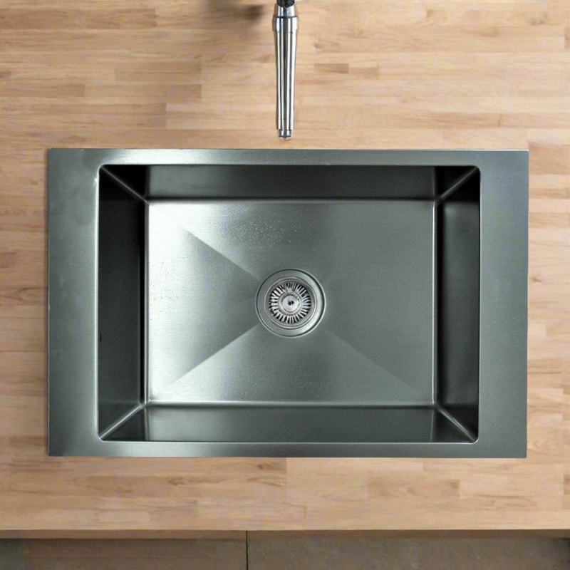 Nirali Maxus Stainless Steel Single Bowl Kitchen Sink in 304 Grade