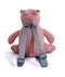 Hippo 100% Cotton Knitted Kids Bag For School & Travel By APT