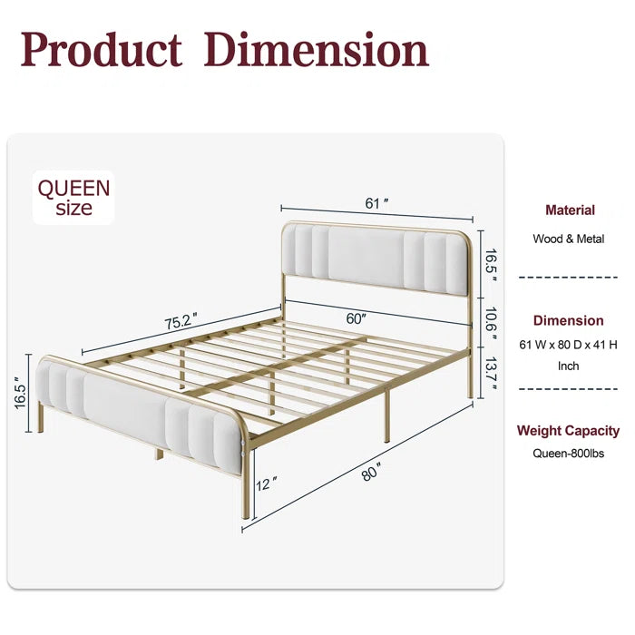 Modern Elegance Bed with Contemporary Style