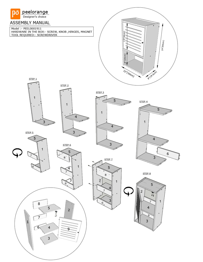 Small & Classy Modern White PVC Wall Mounted Cabinet For Bathroom Essentials By Miza