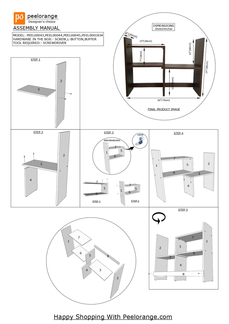 Desktop Organizer Office Storage And Small Book Rack By Miza