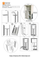 Microwave Kitchen Cabinet For Oven Multipurpose Rack By Miza