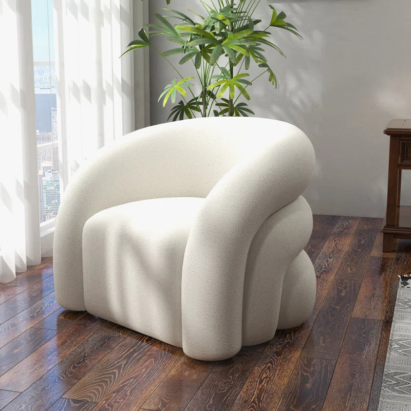 Ergonomic Lumbar Support Chair - Perfect for Living Room & Bedroom