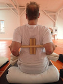 Wooden Pranayama Equipment For Backbone Flexibility & Jerks By Miza