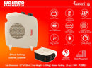Warmeo Fan Heater Efficient Safe And Adjustable Heating For Cozy Winters By Warmex