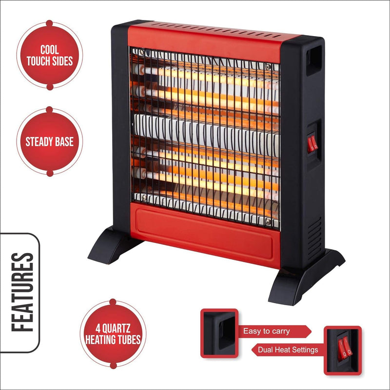 QUARTZ Heater ZEST 1000 Room Heater By Warmex