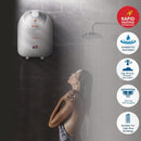 Rapido 3 Instant Water Heater IPX4/Titanium Plus/Rapid  By Warmex