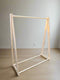 Portable Stylish Garment Wooden Cloth Rack 1Pc By Miza