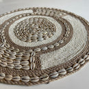 Handcrafted Beaded Pack Of 2 Round Placemat For Dining & Side Tables By APT
