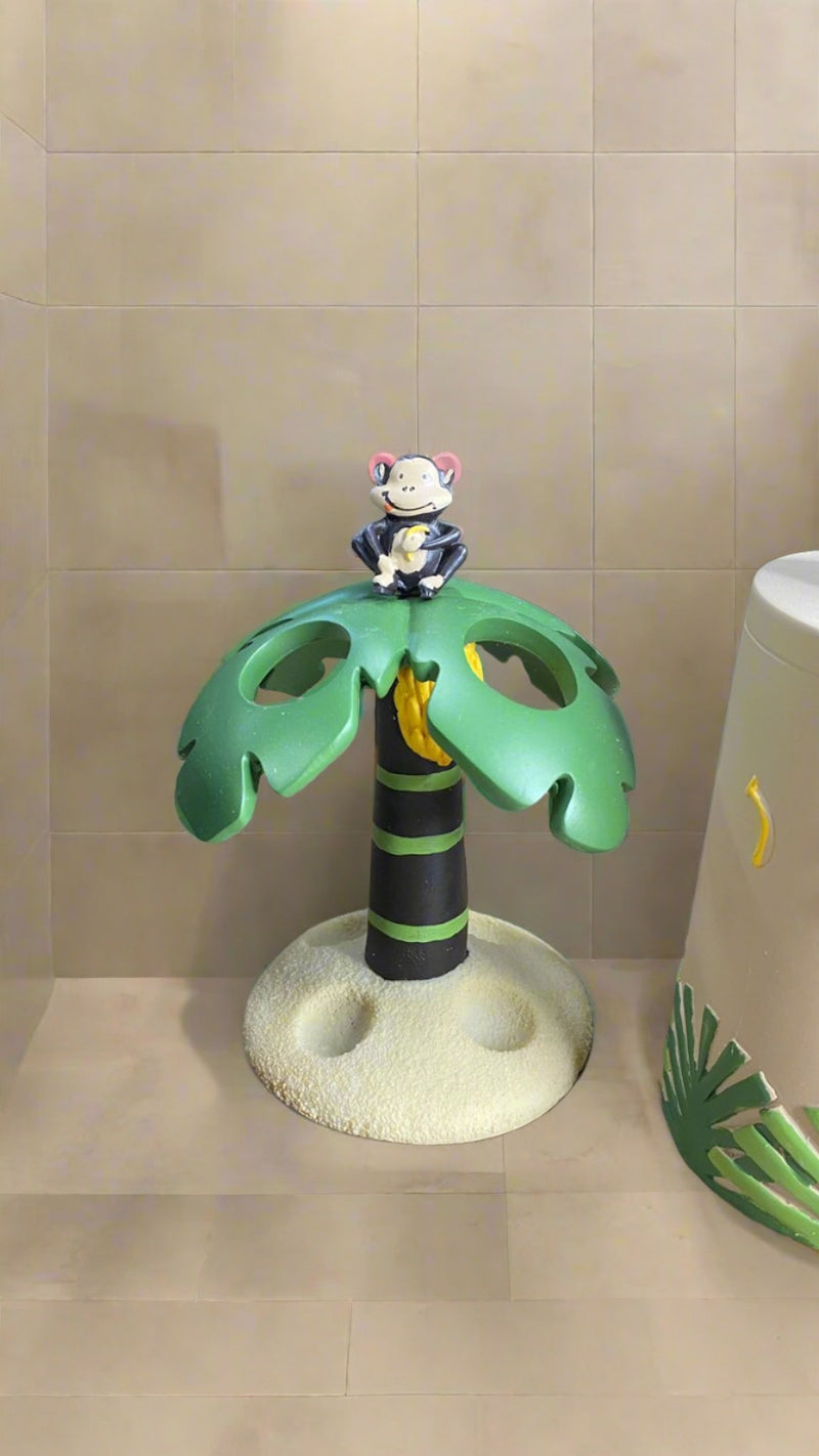 Jungle Monkey 4 Piece Bathroom Set By SOPT