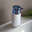 Chrome Plated Pump Soap Dispensers In Cream, Grey, Blue, & Purple (1 PC)-By-APT