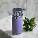 Chrome Plated Pump Soap Dispensers In Cream, Grey, Blue, & Purple (1 PC)-By-APT