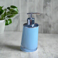 Chrome Plated Glossy Soap & Lotion Dispensers In Cream, Pink, Sky Blue & Black (1 PC)-By-APT