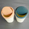 Elegant Pastel PVC Waste Bins For Home & Office Set Of 2 Big & Small By APT