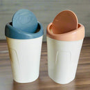 Elegant Pastel PVC Waste Bins For Home & Office Set Of 2 Big & Small By APT