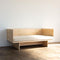 Contemporary Wooden Daybed/ Lounge Sofa Bench Style By Miza