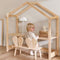 Toddler's Cozy Playhouse/Study Desk With Butterfly Chair By Miza