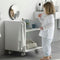 Compact Kids' Basin / Dressing Vanity Unit With Storage and Mirror By Miza